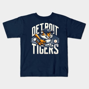 detroit tigers baseball player Kids T-Shirt